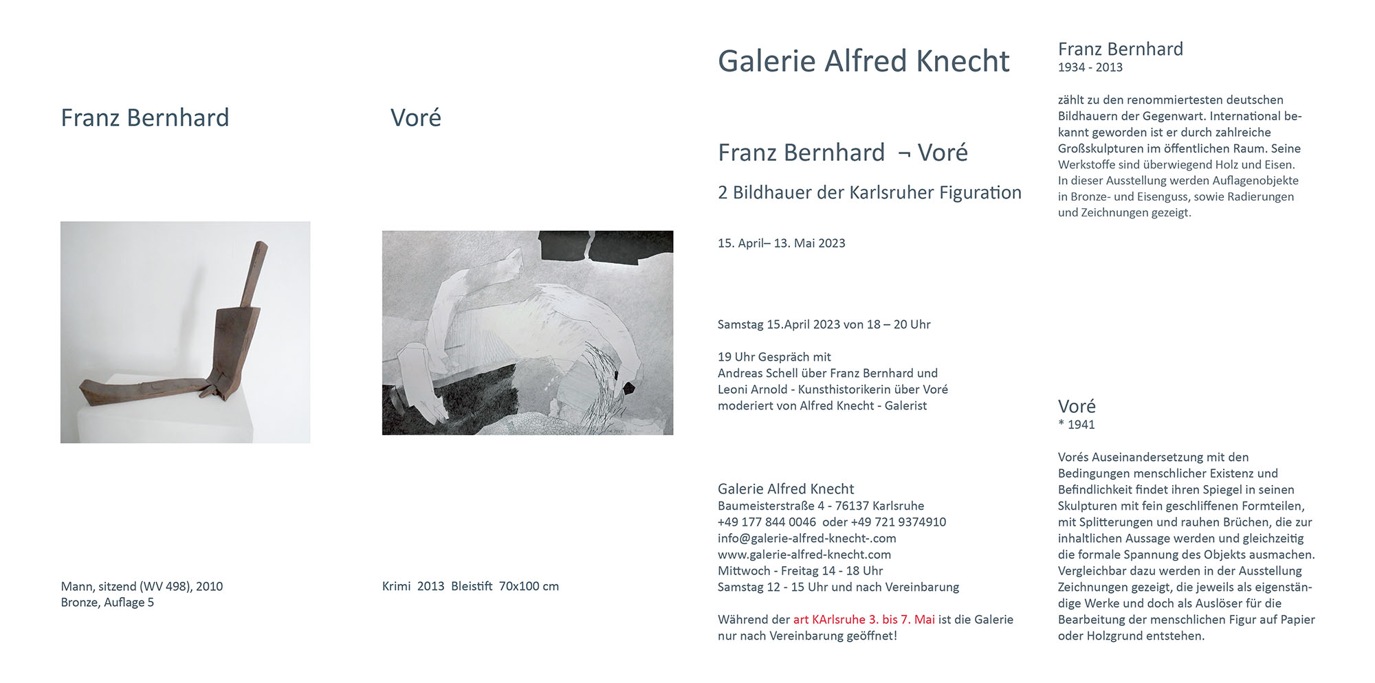 Galerie Knecht Ausstellung 2023