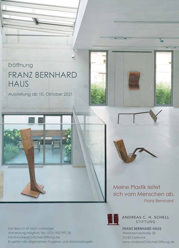 Plakat Franz Bernhard Haus
